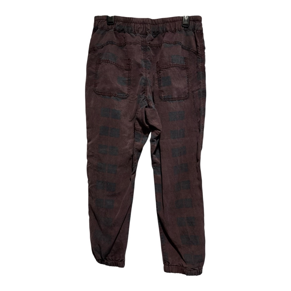 Anthropologie Plaid Jogger Pants | Utility Style | Size Medium - Picture 5 of 7